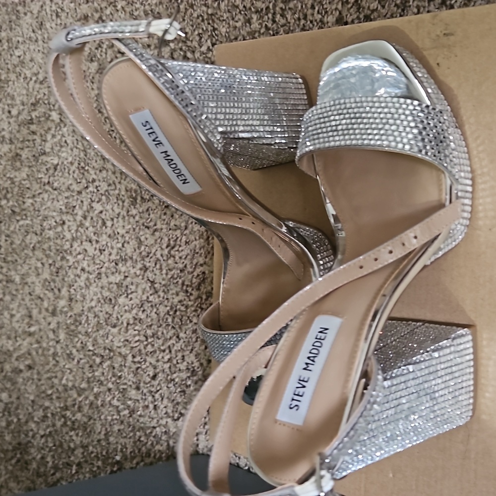 rhinestone heels